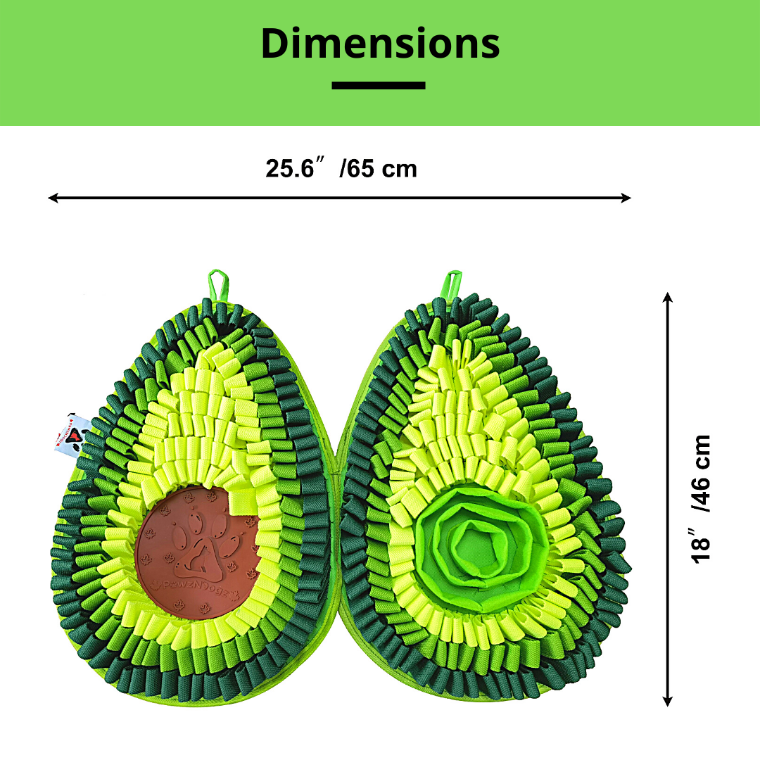 Delicious Avocado™ AntiBite Snuffle Mat