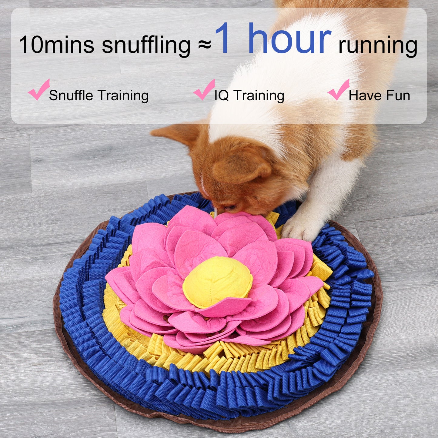 Divine Lotus™ AntiBite Snuffle Mat