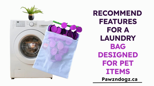 Recommended Features for a Laundry Bag Designed for Pet Items