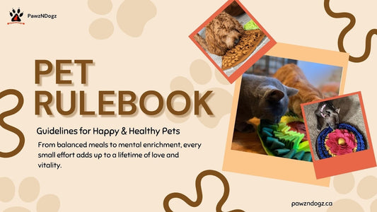 The Ultimate Pet Rulebook: Guidelines for Happy, Healthy Dogs and Cats
