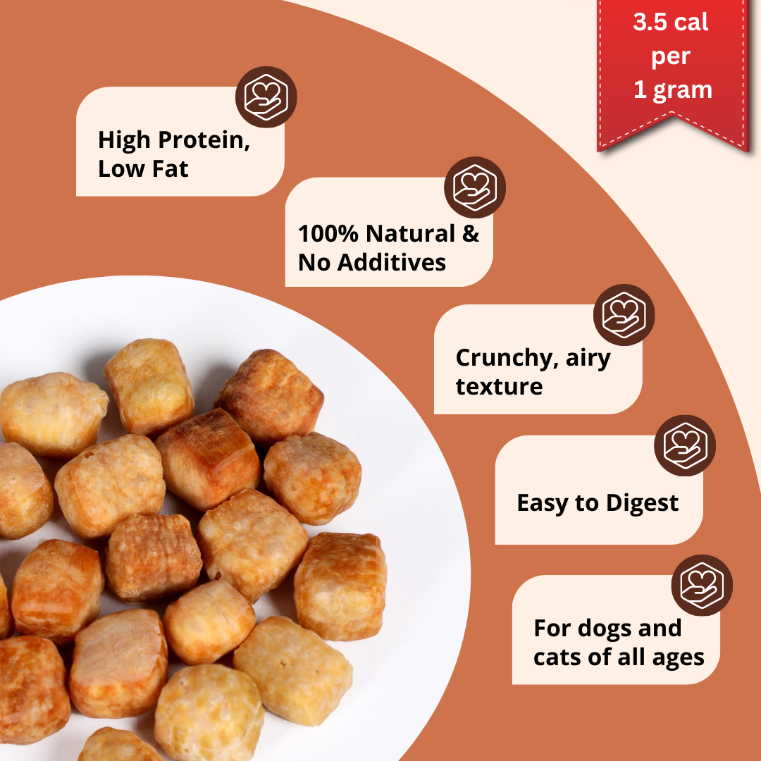 Yak Cheese Puffs for Dogs – Original