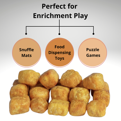 Yak Cheese Puffs for Dogs – Pumpkin