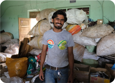 156.5 lbs of plastic waste recovered