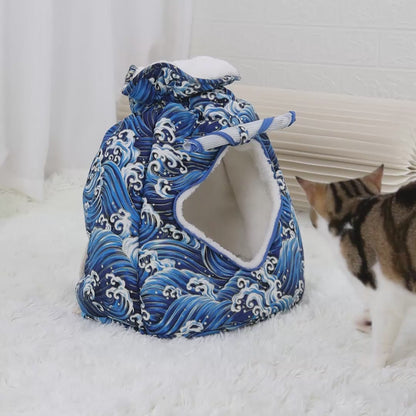 Dual Function Small Pet / Cat Backpack and Bed